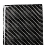 Adesivo decorativo per pannello portabicchieri per acqua in fibra di carbonio per auto per Lexus IS250 300 350C 2006-2012, guida a destra e a sinistra universale, Water Cup Holder Panel