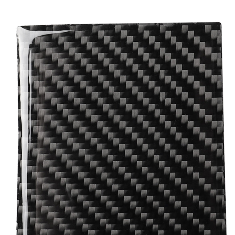 Adesivo decorativo per pannello portabicchieri per acqua in fibra di carbonio per auto per Lexus IS250 300 350C 2006-2012, guida a destra e a sinistra universale, Water Cup Holder Panel