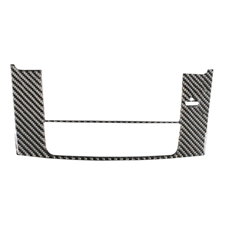 Pannello di navigazione per auto in fibra di carbonio Un adesivo decorativo per Lexus IS250 300 350C 2006-2012, guida a destra e a sinistra universale, Navigation Panel A
