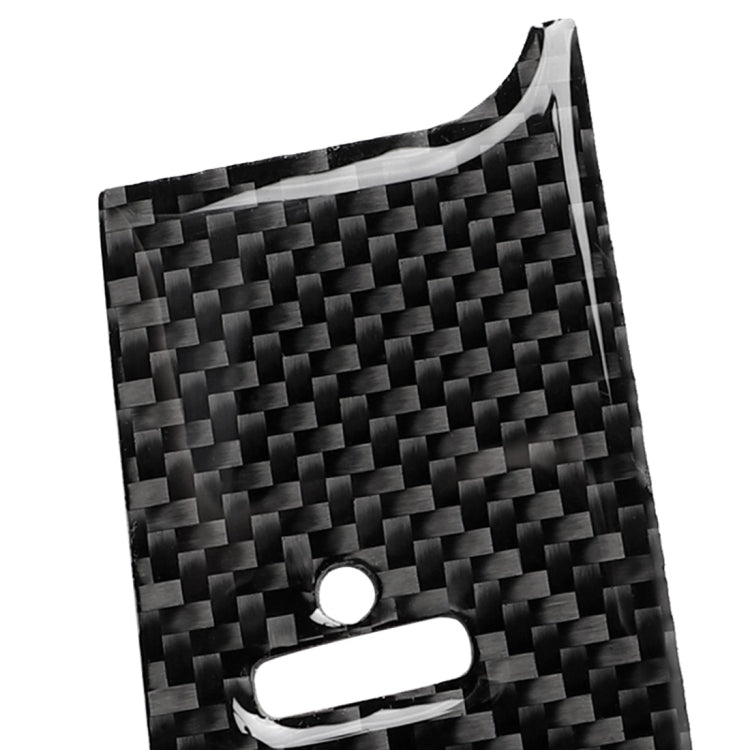Pannello di navigazione per auto in fibra di carbonio Un adesivo decorativo per Lexus IS250 300 350C 2006-2012, guida a destra e a sinistra universale, Navigation Panel A