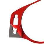 Adesivo decorativo per uscita aria grande sinistra e destra in fibra di carbonio per auto per Lexus IS250 300 350C 2006-2012, guida a destra, Big Left and Right Air Outlet, Right Drive