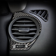 Adesivo decorativo per uscita aria grande sinistra e destra in fibra di carbonio per auto per Lexus IS250 300 350C 2006-2012, guida a destra, Big Left and Right Air Outlet, Right Drive