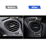 Adesivo decorativo per uscita aria grande sinistra e destra in fibra di carbonio per auto per Lexus IS250 300 350C 2006-2012, guida a destra, Big Left and Right Air Outlet, Right Drive