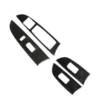 Adesivo decorativo per ascensore in vetro per finestrini in fibra di carbonio per auto per Lexus IS250 300 350C 2006-2012, guida a destra, Window Glass Lift, Right Drive