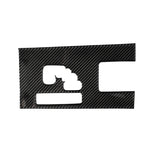 Adesivo decorativo per ingranaggi in fibra di carbonio per auto B per Lexus IS250 300 350C 2006-2012, guida a sinistra, Gears B, Left Drive