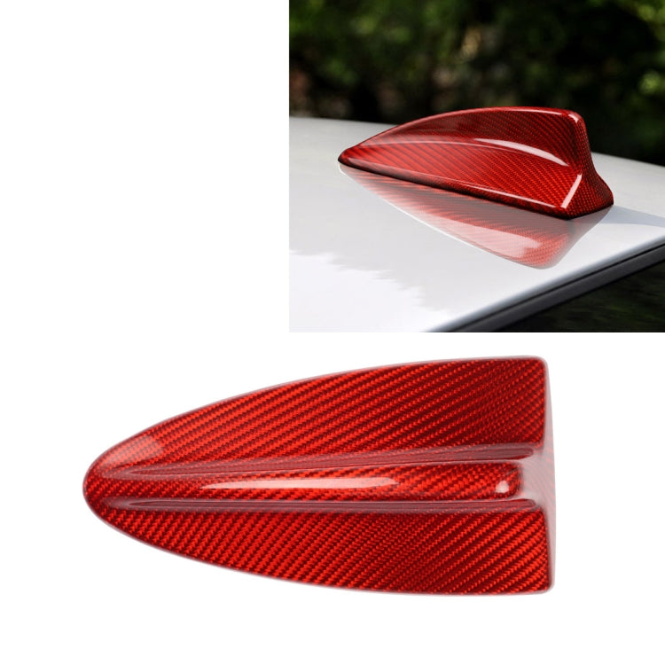 Copertura decorativa per antenna in fibra di carbonio per auto per BMW E90, stile C, For BMW E90, C Style