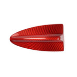 Copertura decorativa per antenna in fibra di carbonio per auto per BMW E90, stile C, For BMW E90, C Style
