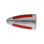 Copertura decorativa per antenna in fibra di carbonio per auto per BMW E90, stile C, For BMW E90, C Style