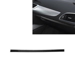 Striscia decorativa per sedile passeggero in fibra di carbonio per auto per Audi A6 S6 C7 A7 S7 4G8 2012-2018, guida a destra e a sinistra universale, Passenger Seat