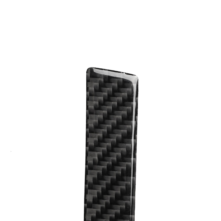 Striscia decorativa per sedile passeggero in fibra di carbonio per auto per Audi A6 S6 C7 A7 S7 4G8 2012-2018, guida a destra e a sinistra universale, Passenger Seat