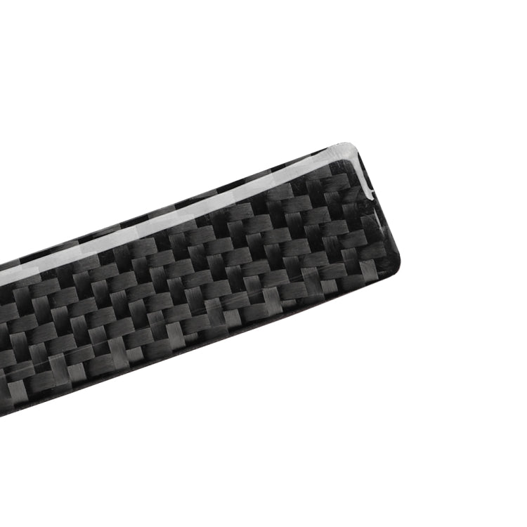 Striscia decorativa per sedile passeggero in fibra di carbonio per auto per Audi A6 S6 C7 A7 S7 4G8 2012-2018, guida a destra e a sinistra universale, Passenger Seat