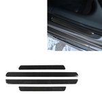 Adesivo decorativo per soglia in fibra di carbonio per auto per Audi A6 S6 C7 A7 S7 4G8 2012-2018, guida a destra e a sinistra universale, Threshold