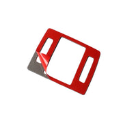 Adesivo decorativo per spia luminosa in fibra di carbonio per auto per Audi A6 S6 C7 A7 S7 4G8 2012-2018, guida a destra e a sinistra universale, Warning Light