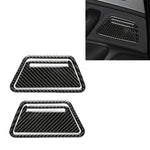 Adesivo decorativo per pannello posacenere in fibra di carbonio per auto per Audi A6 S6 C7 A7 S7 4G8 2012-2018, guida a destra e a sinistra universale, Ashtray Panel