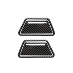 Adesivo decorativo per pannello posacenere in fibra di carbonio per auto per Audi A6 S6 C7 A7 S7 4G8 2012-2018, guida a destra e a sinistra universale, Ashtray Panel