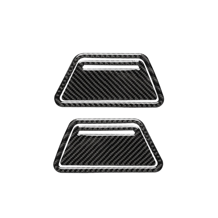 Adesivo decorativo per pannello posacenere in fibra di carbonio per auto per Audi A6 S6 C7 A7 S7 4G8 2012-2018, guida a destra e a sinistra universale, Ashtray Panel