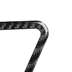 Adesivo decorativo per pannello posacenere in fibra di carbonio per auto per Audi A6 S6 C7 A7 S7 4G8 2012-2018, guida a destra e a sinistra universale, Ashtray Panel