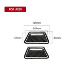 Adesivo decorativo per pannello posacenere in fibra di carbonio per auto per Audi A6 S6 C7 A7 S7 4G8 2012-2018, guida a destra e a sinistra universale, Ashtray Panel