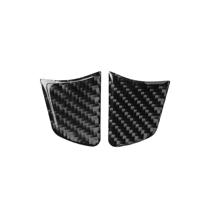 Adesivo decorativo per pulsante volante in fibra di carbonio per auto per Audi A6 S6 C7 A7 S7 4G8 2012-2018, guida a destra e a sinistra universale, Steering Wheel Button