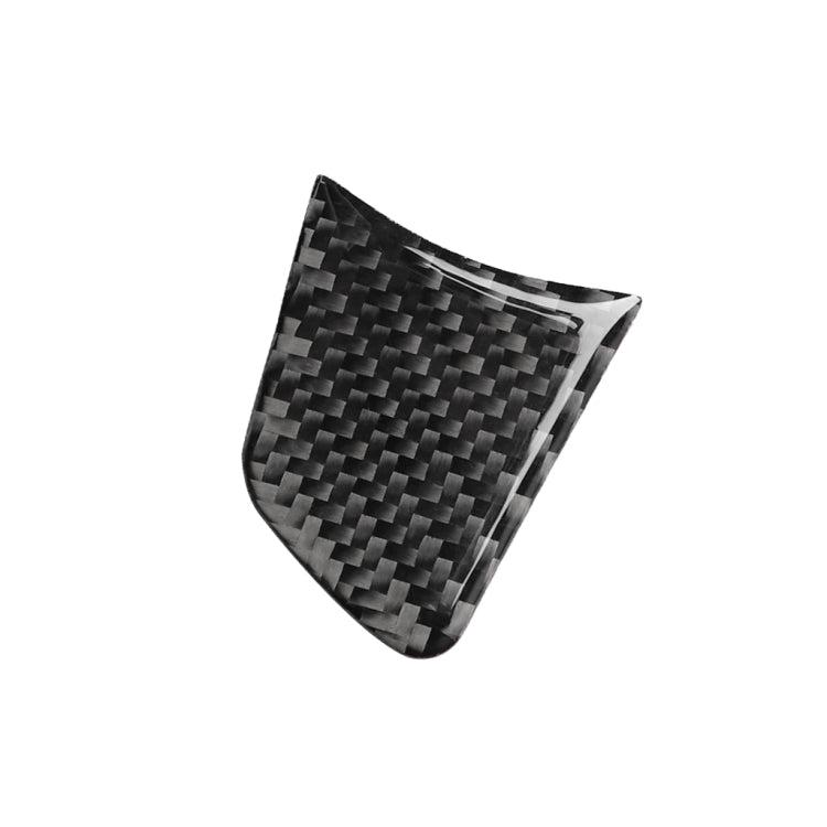 Adesivo decorativo per pulsante volante in fibra di carbonio per auto per Audi A6 S6 C7 A7 S7 4G8 2012-2018, guida a destra e a sinistra universale, Steering Wheel Button