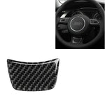 Adesivo decorativo per volante in fibra di carbonio per auto per Audi A6 S6 C7 A7 S7 4G8 2012-2018, guida a destra e a sinistra universale, Steering Wheel