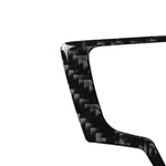 Adesivo decorativo per pannello multimediale in fibra di carbonio per auto per Audi A6 S6 C7 A7 S7 4G8 2012-2018, guida a destra e a sinistra universale, Multimedia Panel