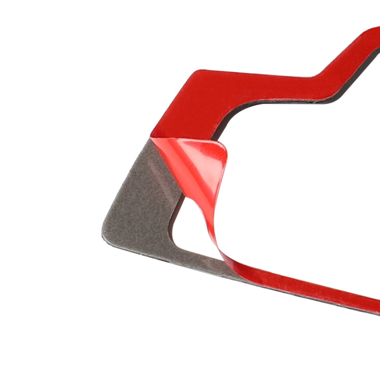 Adesivo decorativo per pannello multimediale in fibra di carbonio per auto per Audi A6 S6 C7 A7 S7 4G8 2012-2018, guida a destra e a sinistra universale, Multimedia Panel