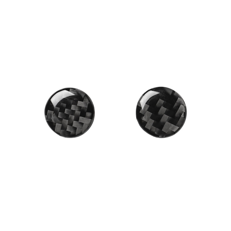 Adesivo decorativo per pulsante aria condizionata in fibra di carbonio per auto per Audi A6 S6 C7 A7 S7 4G8 2012-2018, guida a destra e a sinistra universale, Air Conditioning Button