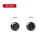 Adesivo decorativo per pulsante aria condizionata in fibra di carbonio per auto per Audi A6 S6 C7 A7 S7 4G8 2012-2018, guida a destra e a sinistra universale, Air Conditioning Button