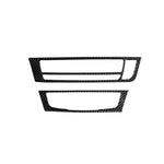 Adesivo decorativo per pannello CD per aria condizionata in fibra di carbonio per auto per Audi A6 S6 C7 A7 S7 4G8 2012-2018, guida a destra, Air Conditioning CD Panel, Right Drive
