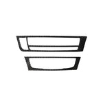 Adesivo decorativo per pannello CD per aria condizionata in fibra di carbonio per auto per Audi A6 S6 C7 A7 S7 4G8 2012-2018, guida a sinistra, Air Conditioning CD Panel, Left Drive
