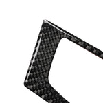 Adesivo decorativo per pannello CD per aria condizionata in fibra di carbonio per auto per Audi A6 S6 C7 A7 S7 4G8 2012-2018, guida a sinistra, Air Conditioning CD Panel, Left Drive