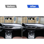 Striscia decorativa per cruscotto auto in fibra di carbonio per Audi A6 S6 C7 A7 S7 4G8 2012-2018, guida a sinistra, Dashboard, Left Drive