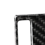 Adesivo decorativo per pannello di regolazione della presa d'aria in fibra di carbonio per auto per Audi A6 2005-2011, guida a sinistra, Air Outlet Adjustment Panel, Left Drive