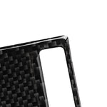 Adesivo decorativo per pannello di regolazione della presa d'aria in fibra di carbonio per auto per Audi A6 2005-2011, guida a sinistra, Air Outlet Adjustment Panel, Left Drive