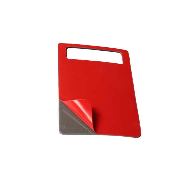Adesivo decorativo per pannello di regolazione della presa d'aria in fibra di carbonio per auto per Audi A6 2005-2011, guida a sinistra, Air Outlet Adjustment Panel, Left Drive