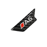 Adesivo antigraffio per portiera in fibra di carbonio per auto per Audi A6 2005-2011, guida a destra e a sinistra universale, Door Bowl