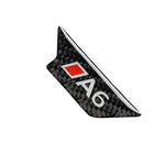 Adesivo antigraffio per portiera in fibra di carbonio per auto per Audi A6 2005-2011, guida a destra e a sinistra universale, Door Bowl