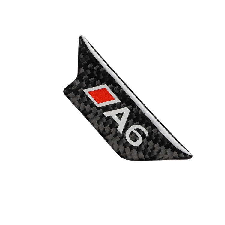 Adesivo antigraffio per portiera in fibra di carbonio per auto per Audi A6 2005-2011, guida a destra e a sinistra universale, Door Bowl