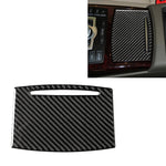 Adesivo decorativo per coperchio della tazza dell'acqua in fibra di carbonio per auto per Audi A6 2005-2011, guida a destra e a sinistra universale, Water Cup Cover