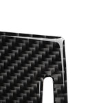 Adesivo decorativo per coperchio della tazza dell'acqua in fibra di carbonio per auto per Audi A6 2005-2011, guida a destra e a sinistra universale, Water Cup Cover
