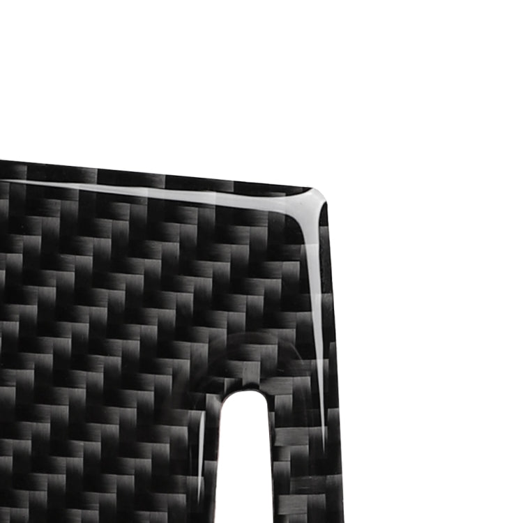 Adesivo decorativo per coperchio della tazza dell'acqua in fibra di carbonio per auto per Audi A6 2005-2011, guida a destra e a sinistra universale, Water Cup Cover