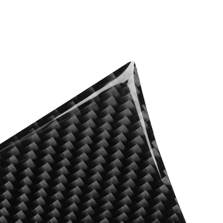 Adesivo decorativo per copertura portaoggetti per auto in fibra di carbonio per Audi A6 2005-2011, guida a destra, Storage Cover, Right Drive