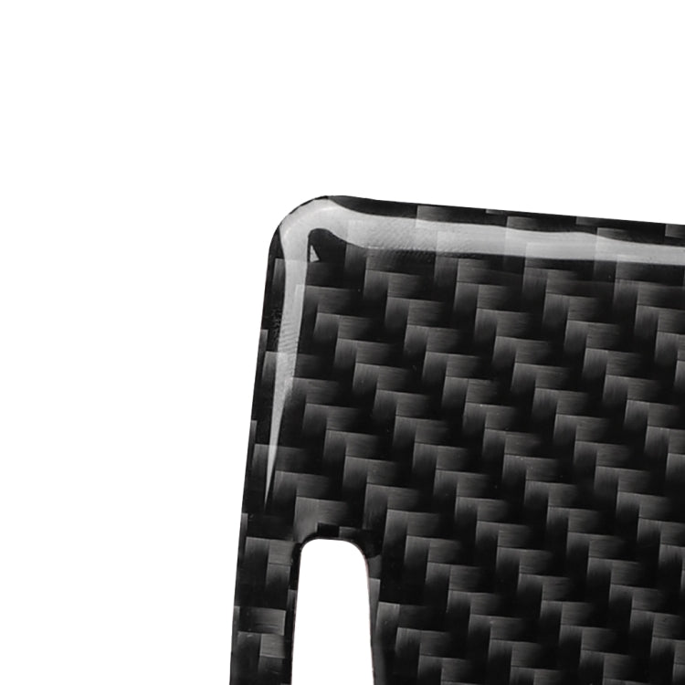 Adesivo decorativo per copertura portaoggetti per auto in fibra di carbonio per Audi A6 2005-2011, guida a destra, Storage Cover, Right Drive