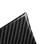 Adesivo decorativo per copertura portaoggetti per auto in fibra di carbonio per Audi A6 2005-2011, guida a sinistra, Storage Cover, Left Drive