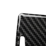 Adesivo decorativo per copertura portaoggetti per auto in fibra di carbonio per Audi A6 2005-2011, guida a sinistra, Storage Cover, Left Drive