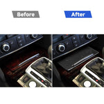 Adesivo decorativo per copertura portaoggetti per auto in fibra di carbonio per Audi A6 2005-2011, guida a sinistra, Storage Cover, Left Drive