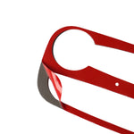 Adesivo decorativo per luce di lettura in fibra di carbonio per auto per Audi TT 8n 8J MK123 TTRS 2008-2014, guida a destra e a sinistra universale, Reading Light