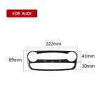 Adesivo decorativo per luce di lettura in fibra di carbonio per auto per Audi TT 8n 8J MK123 TTRS 2008-2014, guida a destra e a sinistra universale, Reading Light