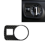 Adesivo decorativo per interruttore fari in fibra di carbonio per auto per Audi TT 8n 8J MK123 TTRS 2008-2014, guida a destra, Headlight Switch, Right Drive